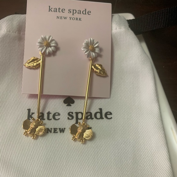 1 LEFT!!!NEW KATE SPADE ALL A BUZZ EARRINGS - Picture 5 of 6
